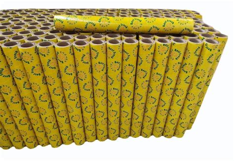 20 Inch Yellow Printed Paper Core Tube, Thickness: 15 mm at Rs 33/kg in ...