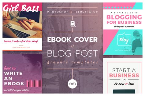 Ebook Cover / Blog Post Graphics | Templates & Themes ~ Creative Market