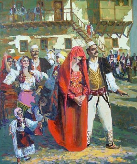 Tittle: Dibra Marriage Dibra is the Albanian city/region in western Macedonia. | Orientalist ...