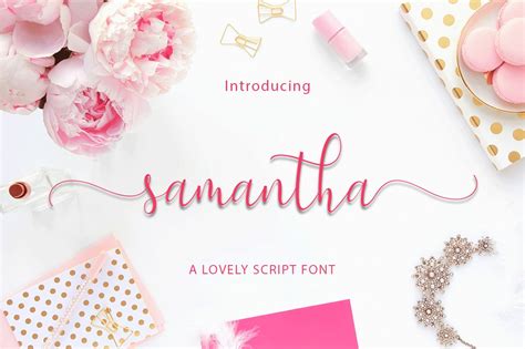 Samantha (232093) | Calligraphy | Font Bundles