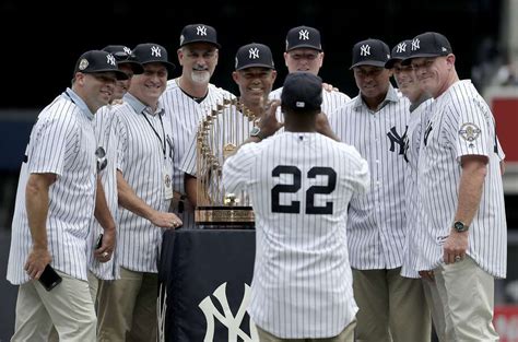 Yankees celebrate 1998 World Series championship team - SFGate