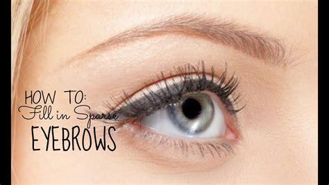 Perfect Eyebrows~Sculpting, Filling in For THIN SPARSE Eyebrows | Jade ...