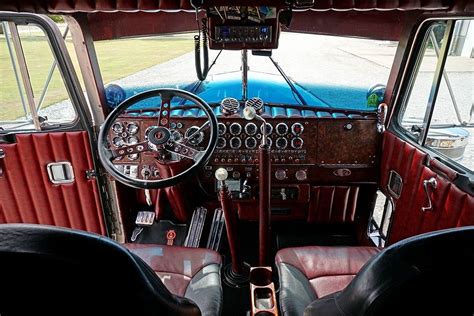 Kenworth W900A | Semi trucks interior, Kenworth, Truck interior