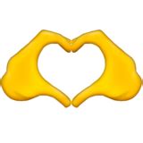 🫶 Heart Hands Emoji on Emojipedia Sample Images 14.0