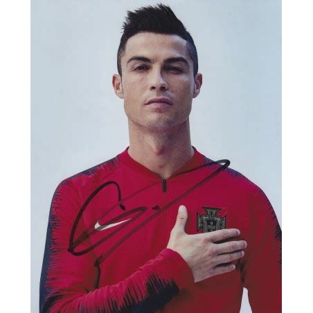 Cristiano RONALDO Autograph