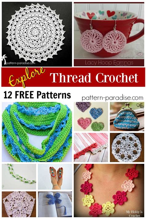 Crochet Finds: Thread Crochet - Pattern Paradise