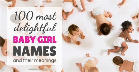 100 Beautiful Baby Girl Names and Their Meanings