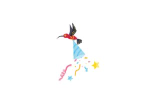 Bird Animals Birthday Party Hat Svg Graphic by Na Punya Studio · Creative Fabrica