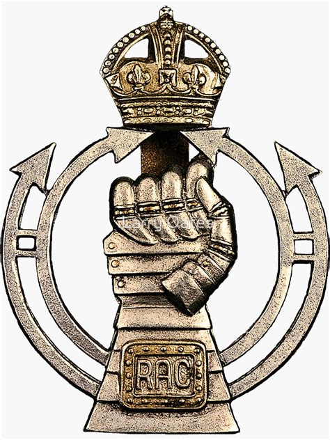 "Royal Armoured Corps" Sticker for Sale by ZeroAlphaActual | Redbubble