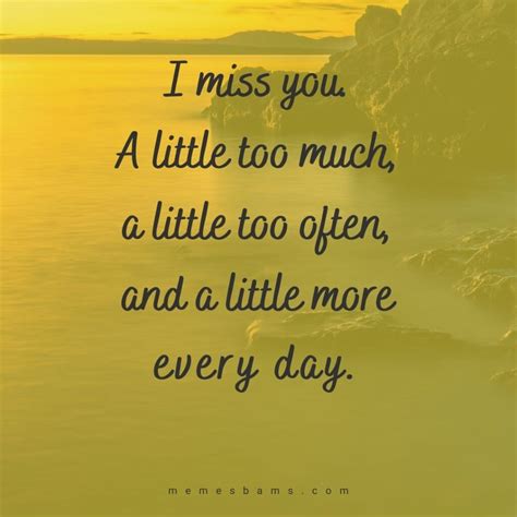 I Miss You Quotes: 80 Cute Missing You Texts for Him and Her