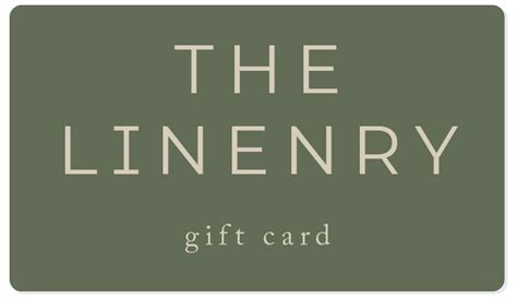 The Linenry Gift Card – thelinenry