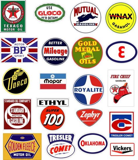 4 Vintage Style Texaco Fire Chief Gasoline Gas Decal - The Best or 100% ...