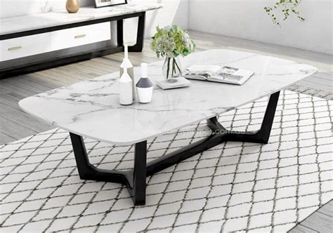 Buy Jacob Marble Top Coffee Table, Coffee Tables | Fancy Homes