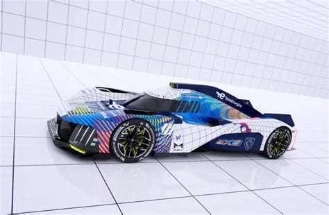 24 Heures du Mans 2023 - Peugeot dévoile une 9X8 Artcar