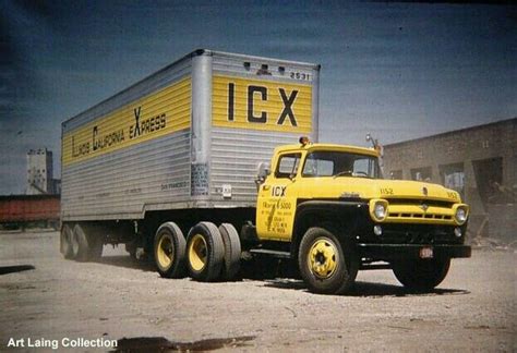 Classic Yellow Truck | Vintage Ford Trucks