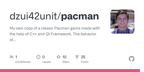 GitHub - dzui42unit/pacman: My own copy of a classic Pacman game made with the help of C++ and ...