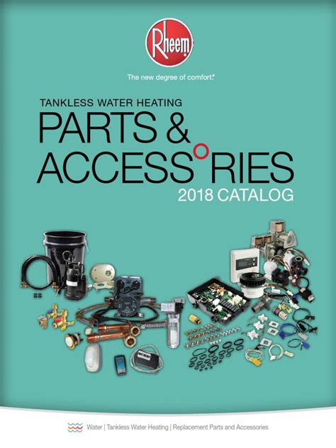 Parts Access Ries: Catalog 2018 PDF Water Heating Building , 40% OFF