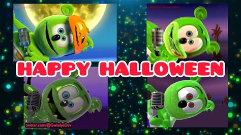 4 Gummy Bear Halloween Versions - YouTube