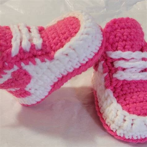 Nike Baby Crochet Shoes - Etsy