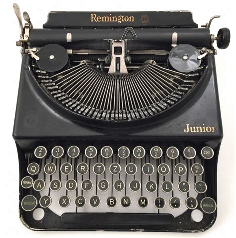 ca. 1932 Zeta Remington Junior Typewriter #SZ 10192 TWDB