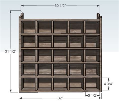 Woodwork Shoe Storage Cubby Plans PDF Plans