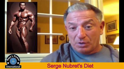 Serge Nubret's Diet - YouTube