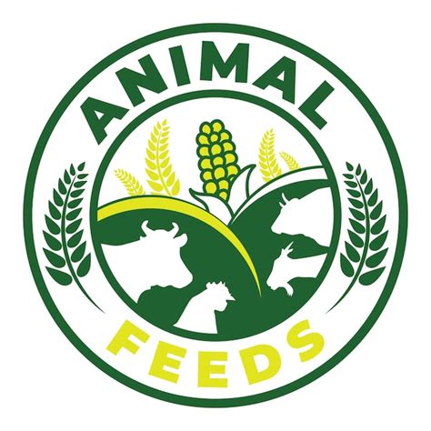 Premium Vector | Animal Feeds Logo