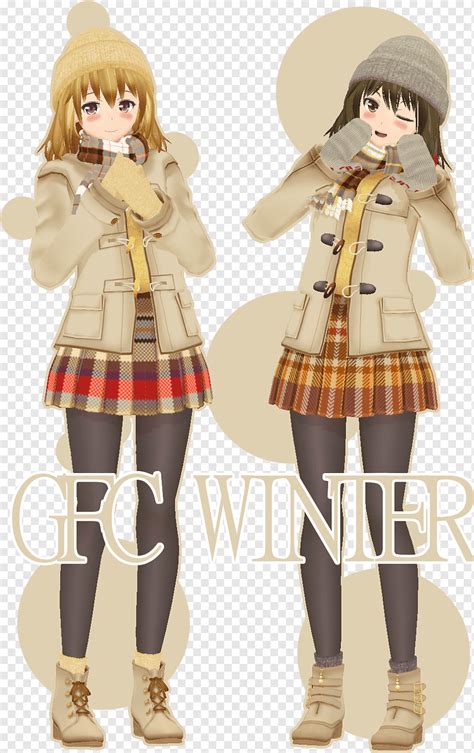 School uniform Winter clothing MikuMikuDance, carnival outfits, winter, fashion, top png | PNGWing