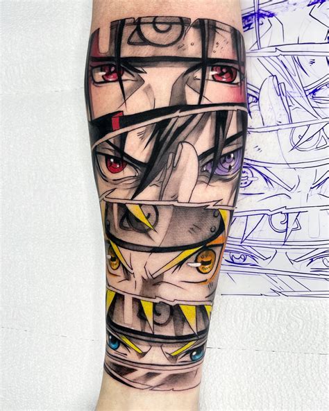 20 Naruto Tattoo Designs to Express Your Love for the Anime - Hairstylery