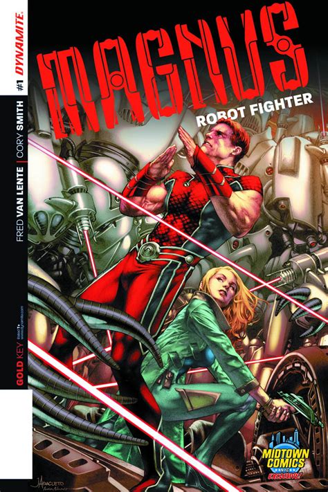 Magnus, Robot Fighter #1 (Midtown Comics Cover) | Fresh Comics