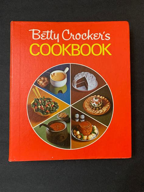 Betty Crocker's Cookbook 1974 1969 23th Printing Red Pie | Etsy