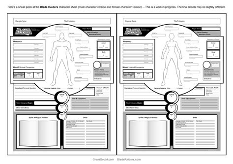 starwars character sheet - Google Search | Ficha rpg, Rpg, Desenho