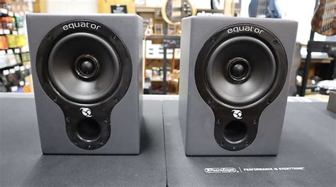 Equator D5 Coaxial Studio Monitors Pair, With Carry Case | Reverb