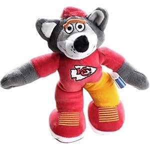 Amazon.com: Kansas City Chiefs NFL 8" Plush Mascot-KC Wolf: Sports & Outdoors