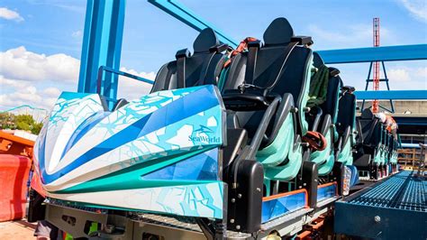 SeaWorld Orlando's Ice Breaker Coaster Reaches Milestones