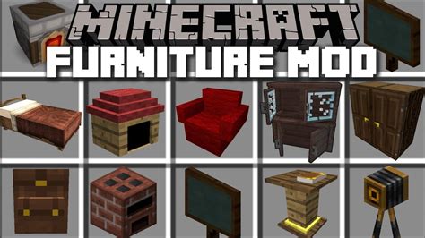 Minecraft furniture mod crafting recipes 1.7.10 - oplcell