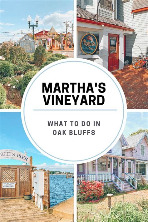 Martha's Vineyard: What to do in Oak Bluffs - | Marthas vineyard vacation, Vineyard vacation ...