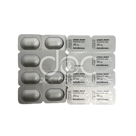 Buy Losec Mups 20mg Tablet 7s (strip)- Uses, Dosage, Side Effects ...