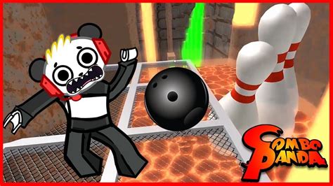 Roblox Escape the Bowling Alley Bowling OBBY Let's Play with Combo Panda - YouTube in 2021 ...