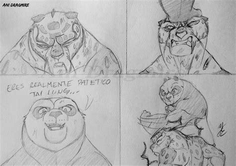 Bad Po vs Tai Lung by AniDragmire on DeviantArt