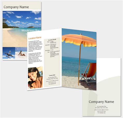 13 Travel Brochure Design Templates Images – Travel Brochure In Word ...