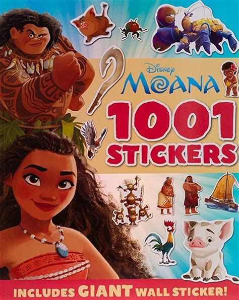 Disney: Moana 1001 Stickers - Diwan