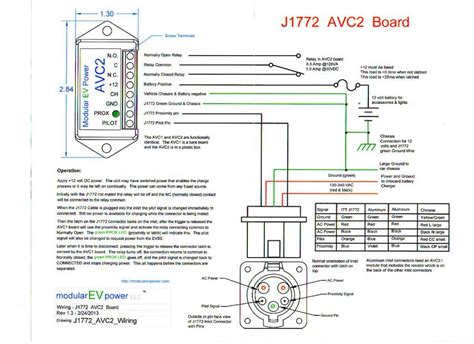 Sae J1772 Wiring Diagram