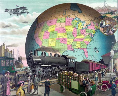 Vintage Transport Collage Free Stock Photo - Public Domain Pictures