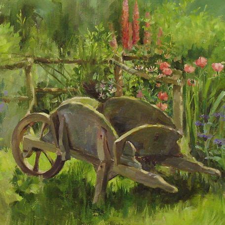 The Old Wheelbarrow | Old things, Art, Wheelbarrow