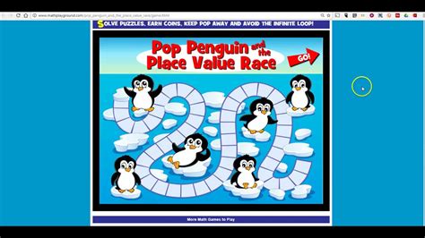 Pop Penguin - A Place Values Game - YouTube