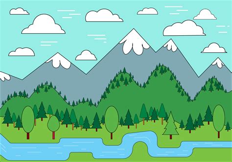 Free Landscape Vector Design 126593 Vector Art at Vecteezy