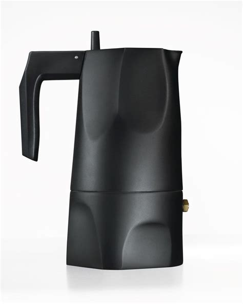 Alessi Ossidiana Espresso Coffee Maker | Coffee maker, Alessi, Espresso coffee