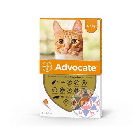 Advocate for cat S - 3 x 0.4ml - KM Vet Pharm Sdn Bhd