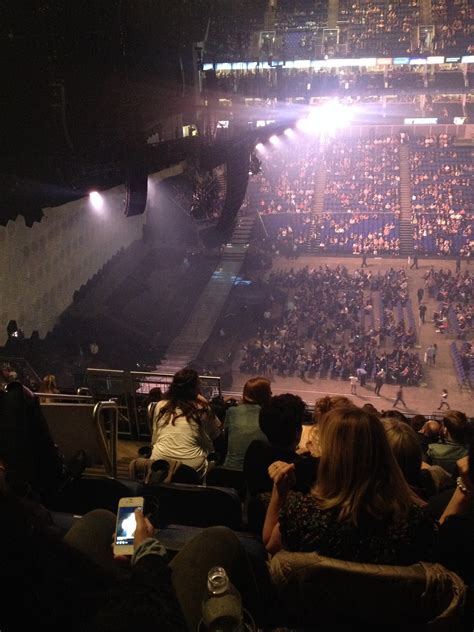 View from O2 Arena (London) Block 402 Row K Seat 491